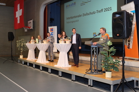 Podium interkantonaler ZS Treff 2021