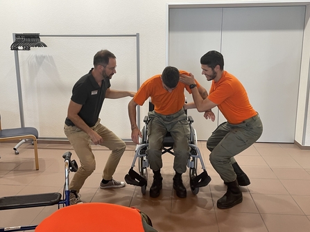 Boris Grumbt schult die Zivilschützer