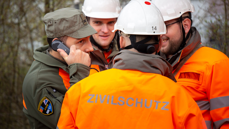 Gemeinsam lernen – Ausbildungszentrum Eiken und Zivilschutz aargauSüd