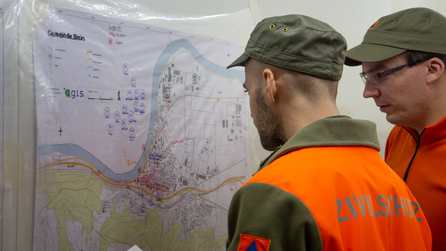 Gemeinsam lernen – Ausbildungszentrum Eiken und Zivilschutz aargauSüd