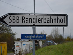 Besichtigung SBB Rangierbahnhof Limmattal